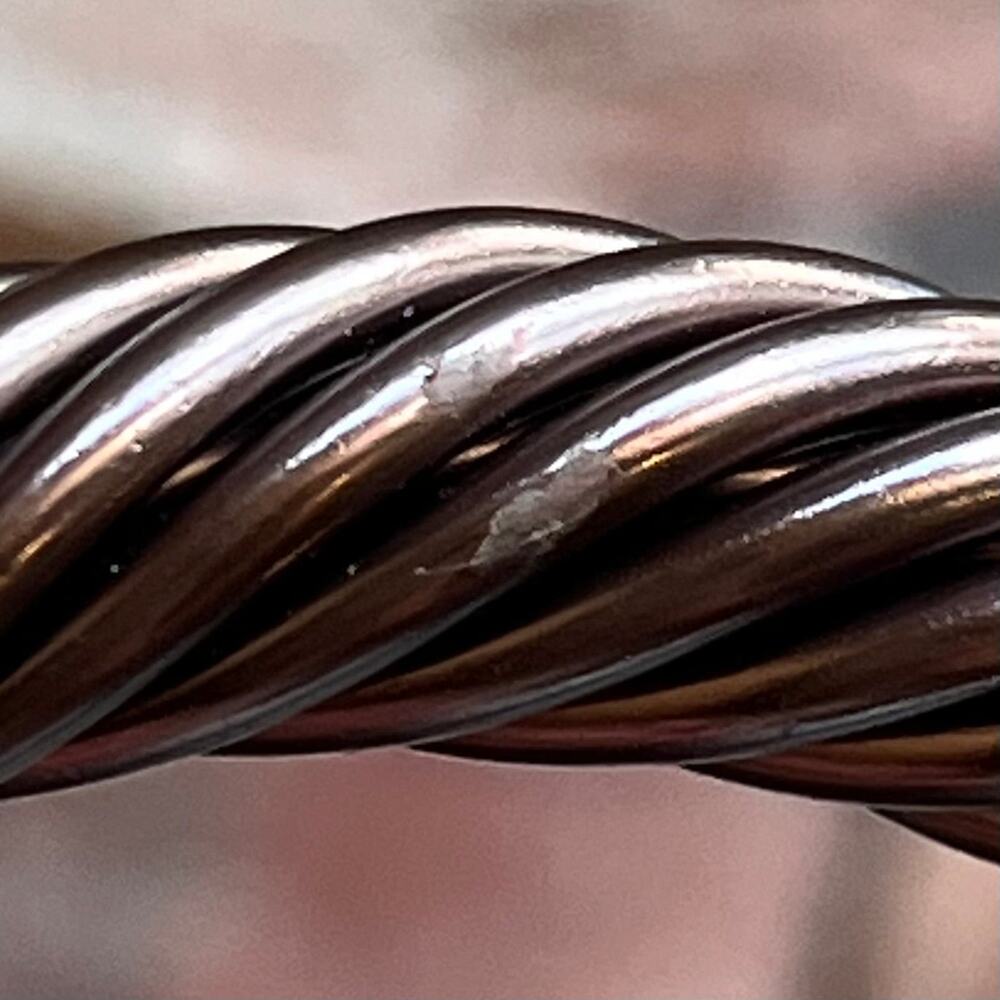 DAVID YURMAN Aluminum Cable Collection Renaissance Cuff Bracelet - Picture 8 of 9